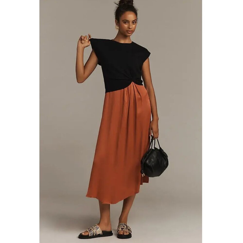 NWT: Anthropologie- The gemini twofer sweater + dress set: cap-sleeve edition